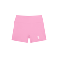 Women’s "DG" Pink & White High Rise Shorts
