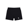 Women’s "DG" Black & White High Rise Shorts