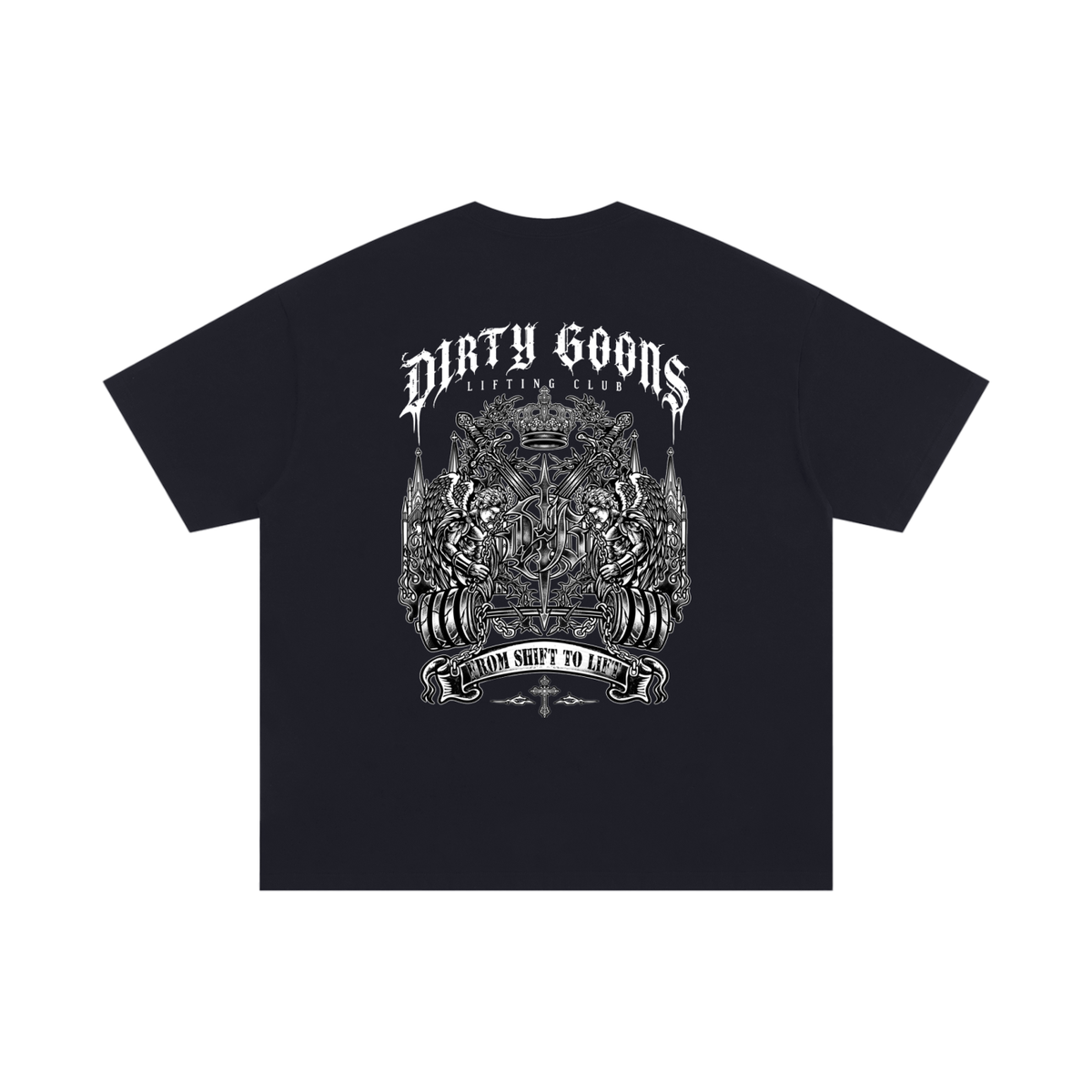 Oversized "From Shift To Lift" T-Shirt