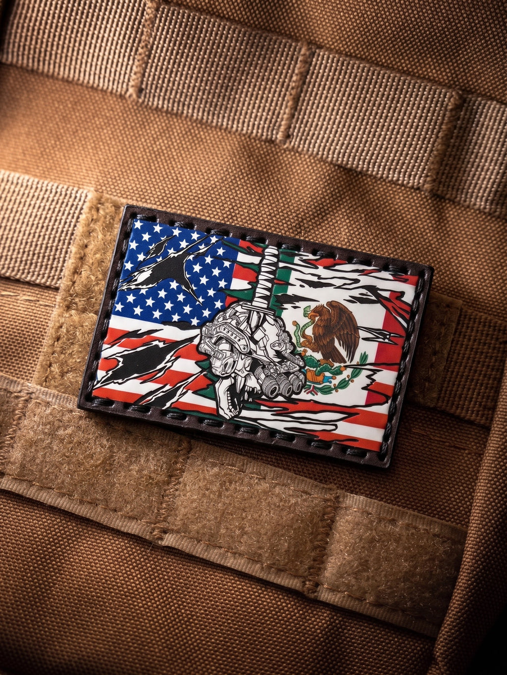 Pre-Order OPERATION: TWIN EAGLES — U.S. × MEXICO LEATHER PATCH
