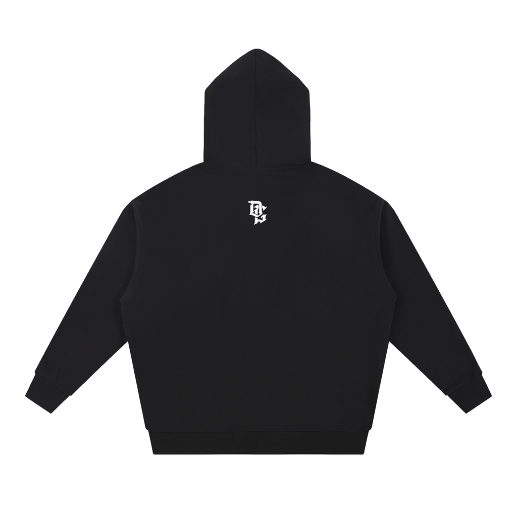 "Dirty Goons" Black & White Heavyweight Hoodie