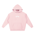 "Dirty Goons" Pink & White Heavyweight Hoodie